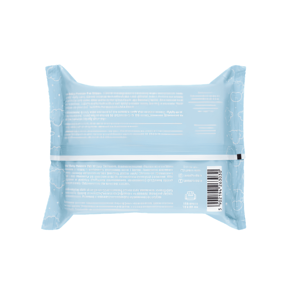 Mubo Baby Powder Pet Wipes - Delikatne chusteczki z z aloesem dla psa i kota, o zapachu dziecięcego pudru