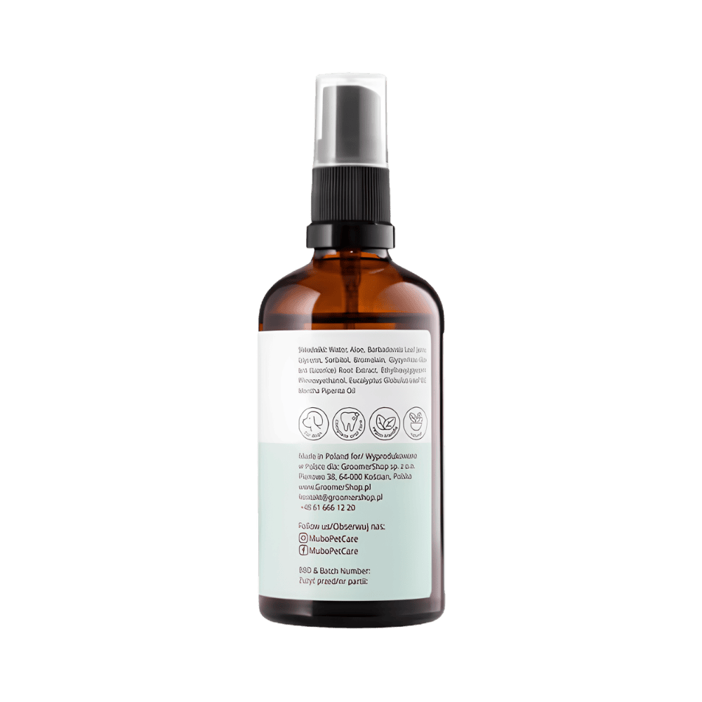 Mubo Dental Spray - Naturalna pasta enzymatyczna dla psa, bez szczotkowania, 100ml
