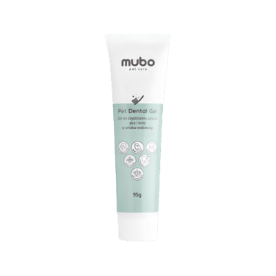 Mubo Pet Dental Gel - Żelowa pasta do zębów psa i kota, 95g - obrazek 2