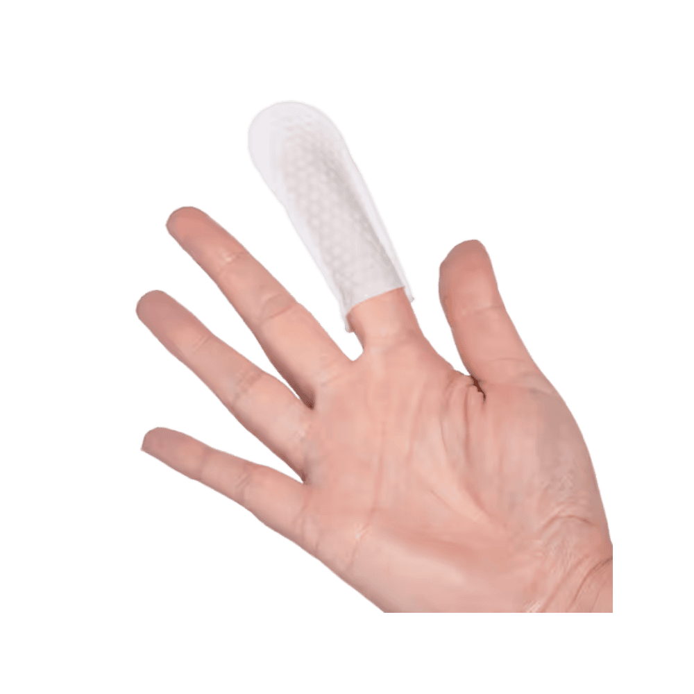 Mubo Pet Dental Finger Wipes - Jednorazowe czyściki do zębów psa i kota, nakładki na palec, 50 sztuk