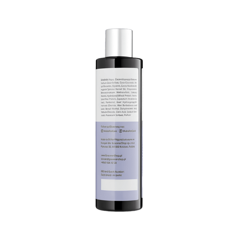 Mubo Silky Long Natural Shampoo - Delikatny szampon do długiej sierści dla psa i kota, 250ml