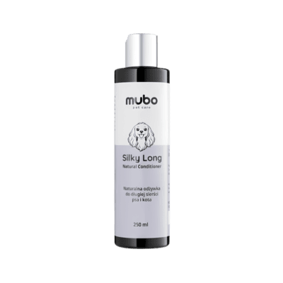 Mubo Silky Long Natural Conditioner - Delikatna odżywka do długiej sierści dla psa i kota, 250ml - obrazek 1