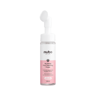 Mubo No Rinse Paw Cleaning Foam Watermelon - Arbuzowa pianka do mycia łapek psa i kota, 200ml - obrazek 1