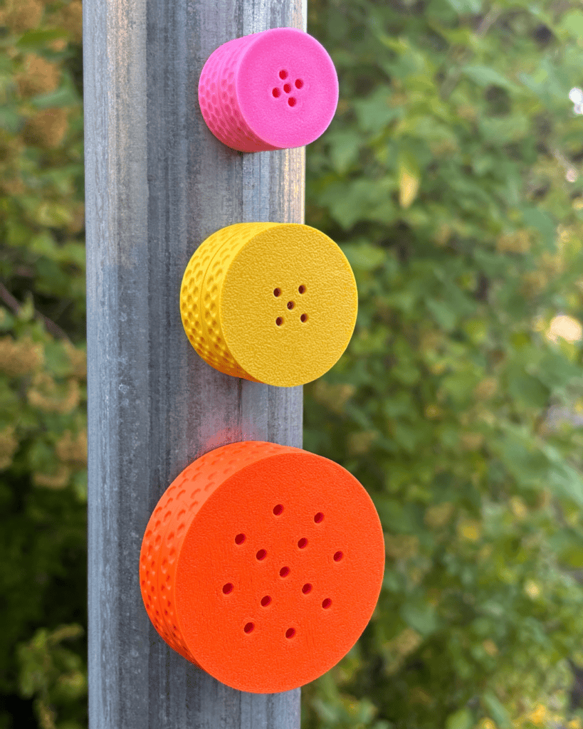 Petsbee Nosework Basic Orange - Puszka do noseworku dla psa, pojemnik na próbki zapachowe, pomarańczowy