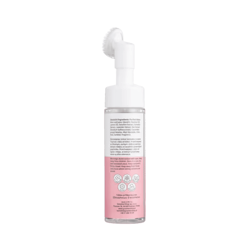 Mubo No Rinse Paw Cleaning Foam Watermelon - Arbuzowa pianka do mycia łapek psa i kota, 200ml