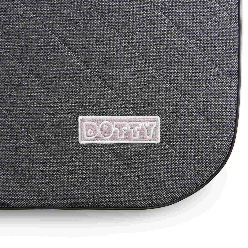 DOTTY Tkanina – Materac ortopedyczny dla psa, grafitowo-beżowy