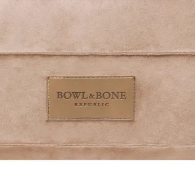 Bowl&Bone Republic Classic – Poducha dla psa i kota, beżowa - obrazek 3