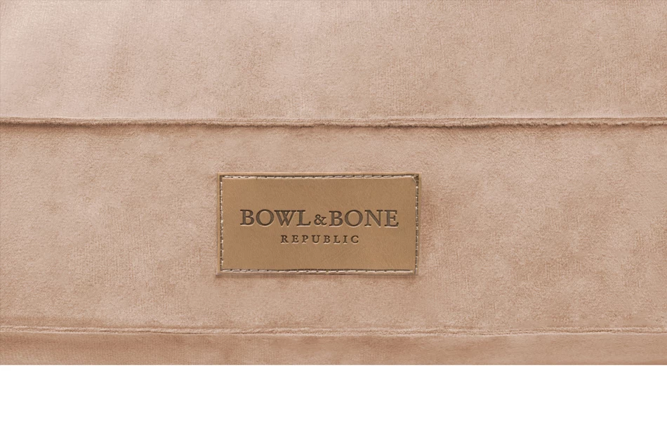 Bowl&Bone Republic Classic – Poducha dla psa i kota, beżowa
