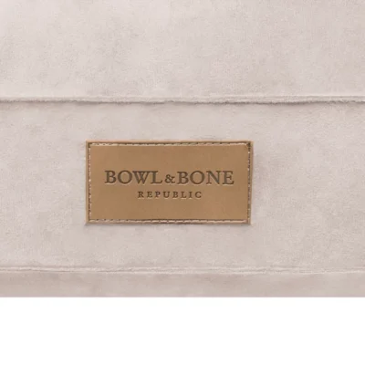 Bowl&Bone Republic Classic – Poducha dla psa i kota, kremowa - obrazek 3