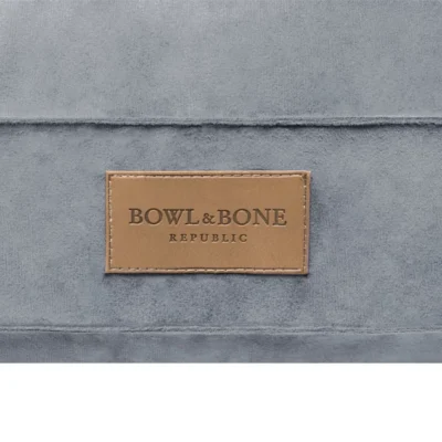 Bowl&Bone Republic Classic – Poducha dla psa i kota, szara - obrazek 3