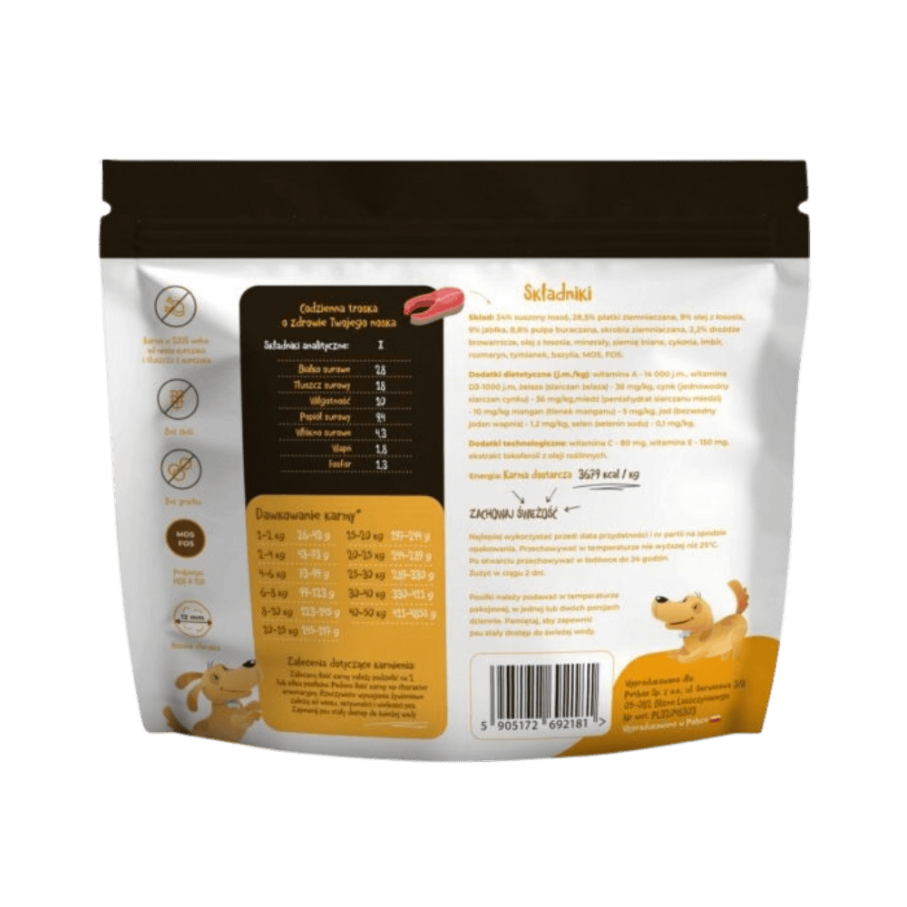 Mr.Bro – Monoproteinowa karma sucha dla psów dorosłych, łosoś