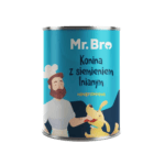 Kolor: Mr.Bro – Monobiałkowa karma mokra dla psów, konina z siemieniem lnianym